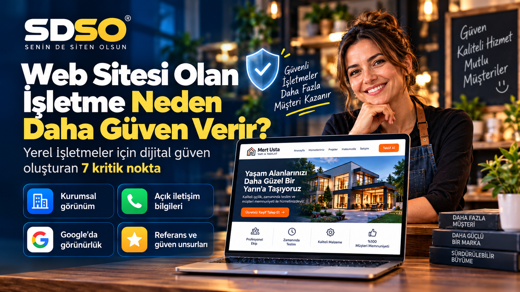Web Sitesi Olan İşletme Neden Daha Güven Verir? 7 Kritik Nokta